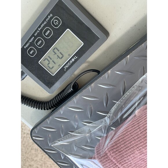 Vintage 90s Koret Sweater Vest Size Medium Snap Front Dusty Pink Deadstock NEW - Picture 6 of 6